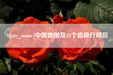 新野中国地图及34个省级行政区