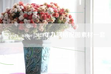 新野2021年九宫格配图素材一套