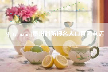 新野贵州消防报名入口官网电话