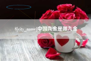 新野中国九金是哪九金