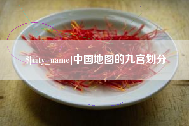 新野中国地图的九宫划分