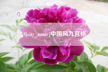 新野中国风九宫格