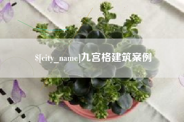 新野九宫格建筑案例