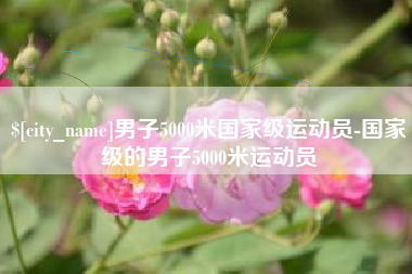 新野男子5000米国家级运动员-国家级的男子5000米运动员