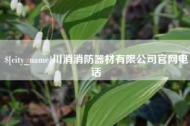 新野川消消防器材有限公司官网电话