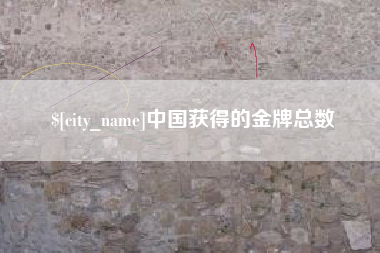 新野中国获得的金牌总数