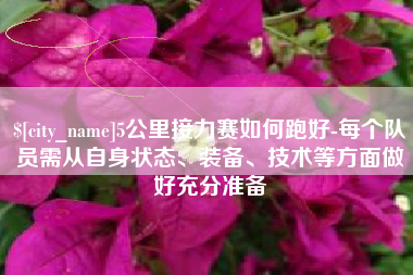 新野5公里接力赛如何跑好-每个队员需从自身状态、装备、技术等方面做好充分准备