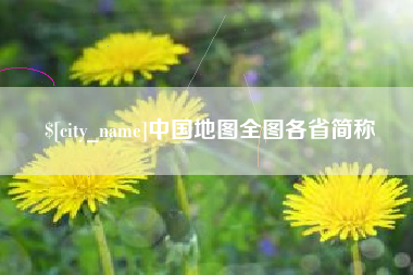 新野中国地图全图各省简称