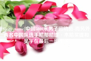新野中国5000米男子运动员-而另外两名中国队选手哈那哈提·木哈买提和吴宇在最后一组出场