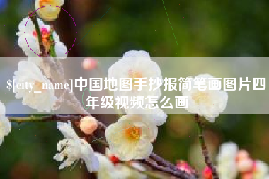 新野中国地图手抄报简笔画图片四年级视频怎么画