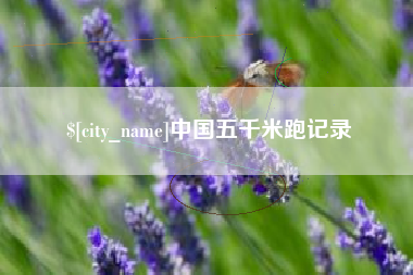 新野中国五千米跑记录