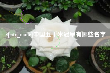 新野中国五千米冠军有哪些名字